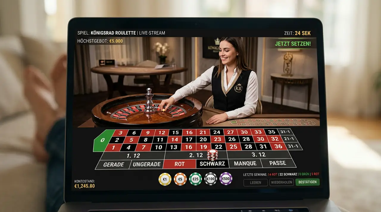 Live Dealer Tische — Avantgarde