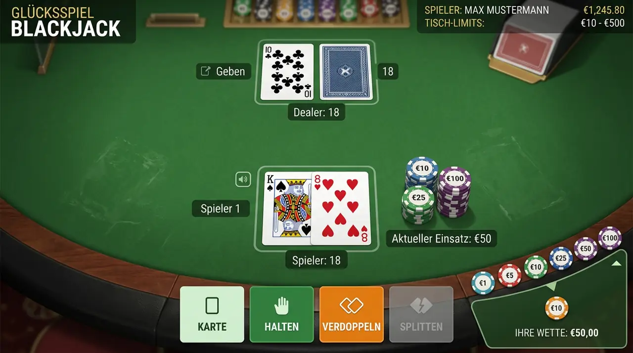 Tischspiele & Video Poker — Avantgarde